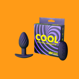 Plug Anal Cool M com Controle Remoto