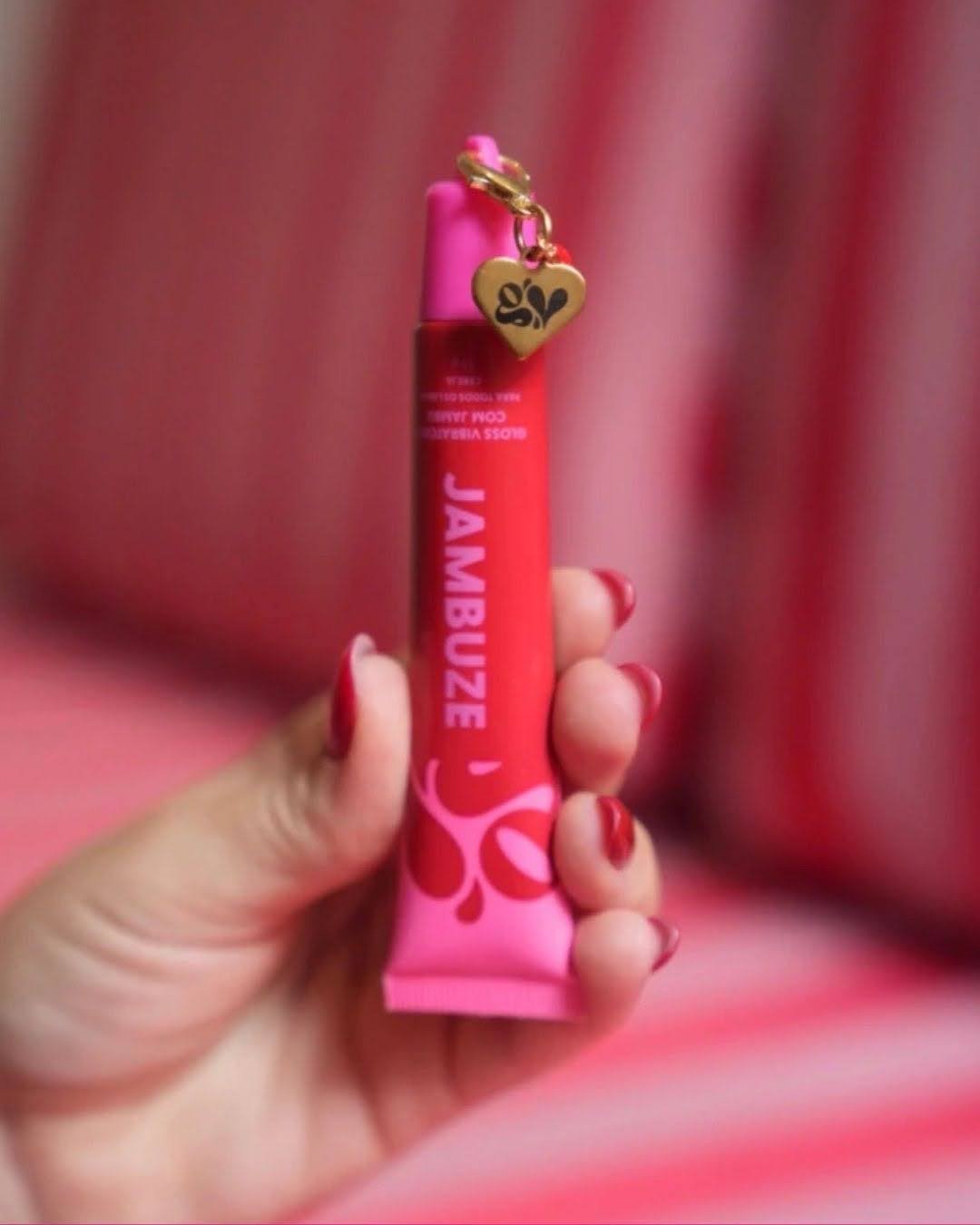 Jambuze Gloss Vibratório com Jambu sabor Cereja - Imagem 6