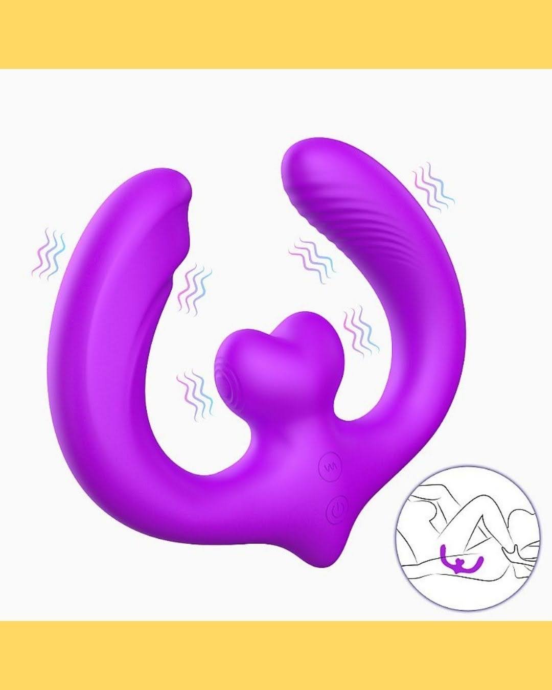 Vibrador de Clitóris e Ponto G duplo - Amanda - Imagem 8