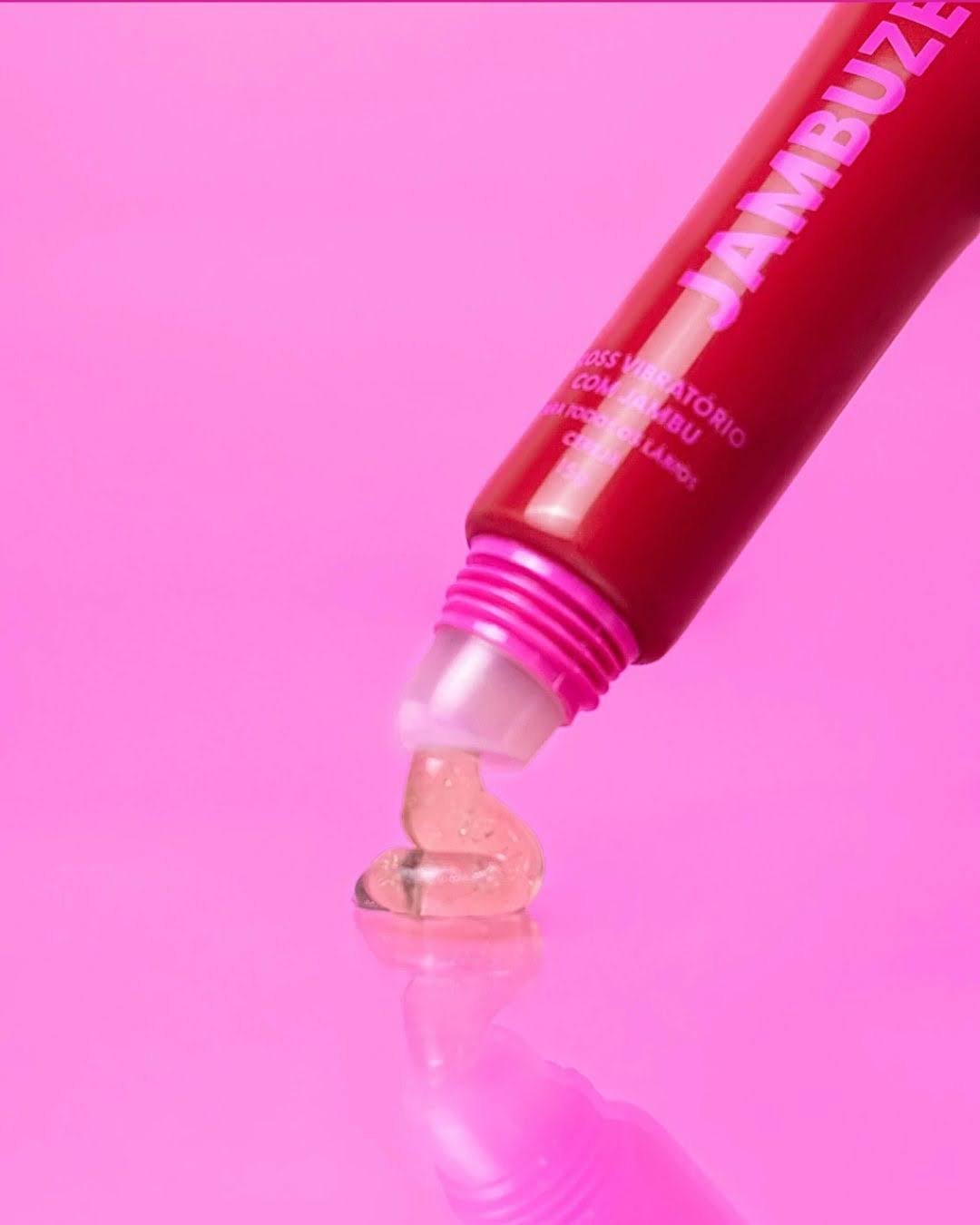 Jambuze Gloss Vibratório com Jambu sabor Cereja - Imagem 2