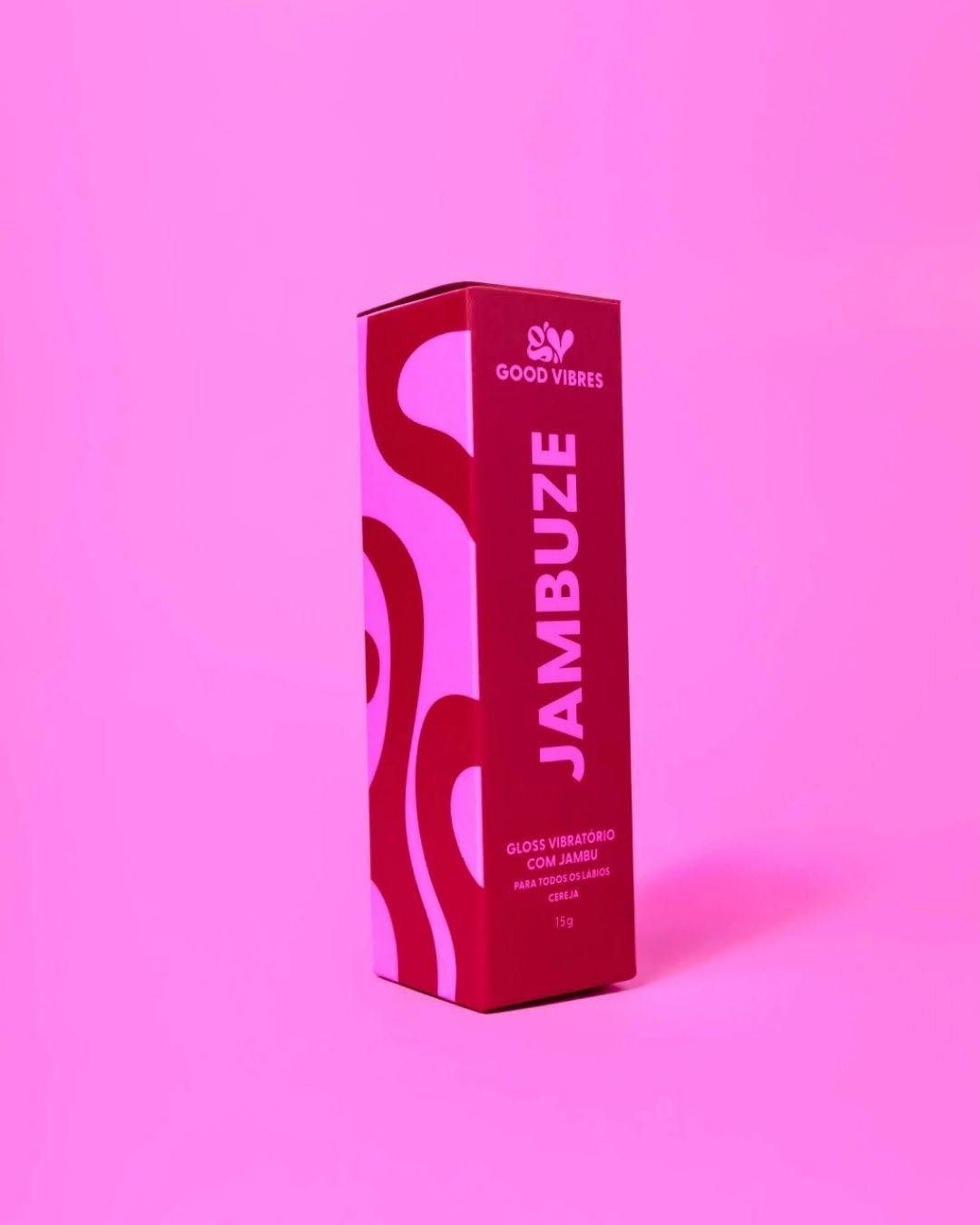 Jambuze Gloss Vibratório com Jambu sabor Cereja - Imagem 5
